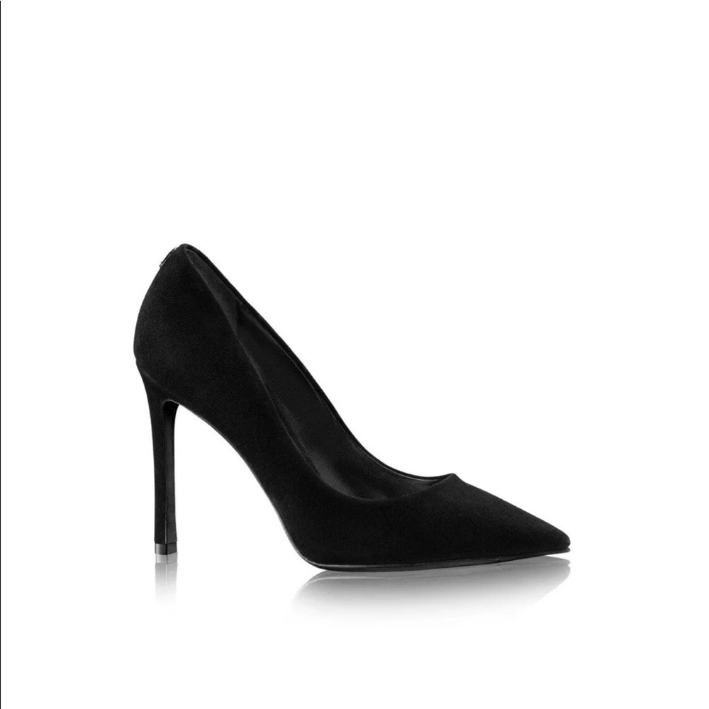 NEW Louis Vuitton Rendez Vous Suede Pump, Size 40